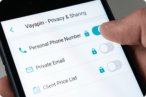 You Control Your Data