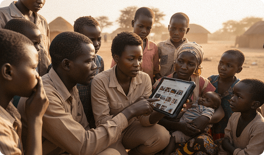 Digital inclusion and community development on the rise in 3rd world countries.