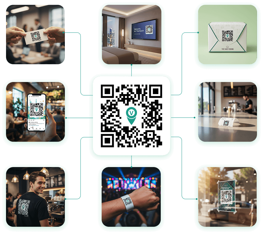 VayaPin qr codes