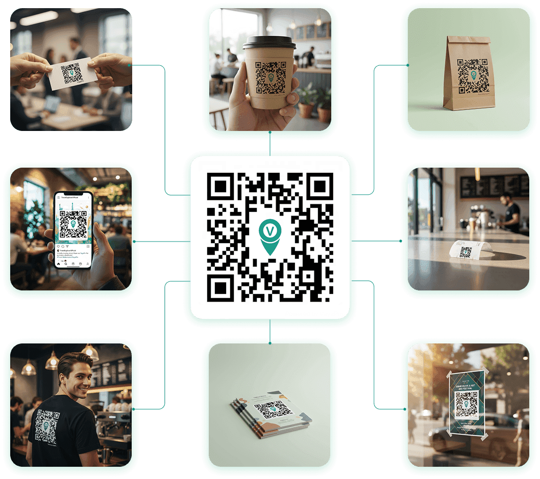 VayaPin qr codes