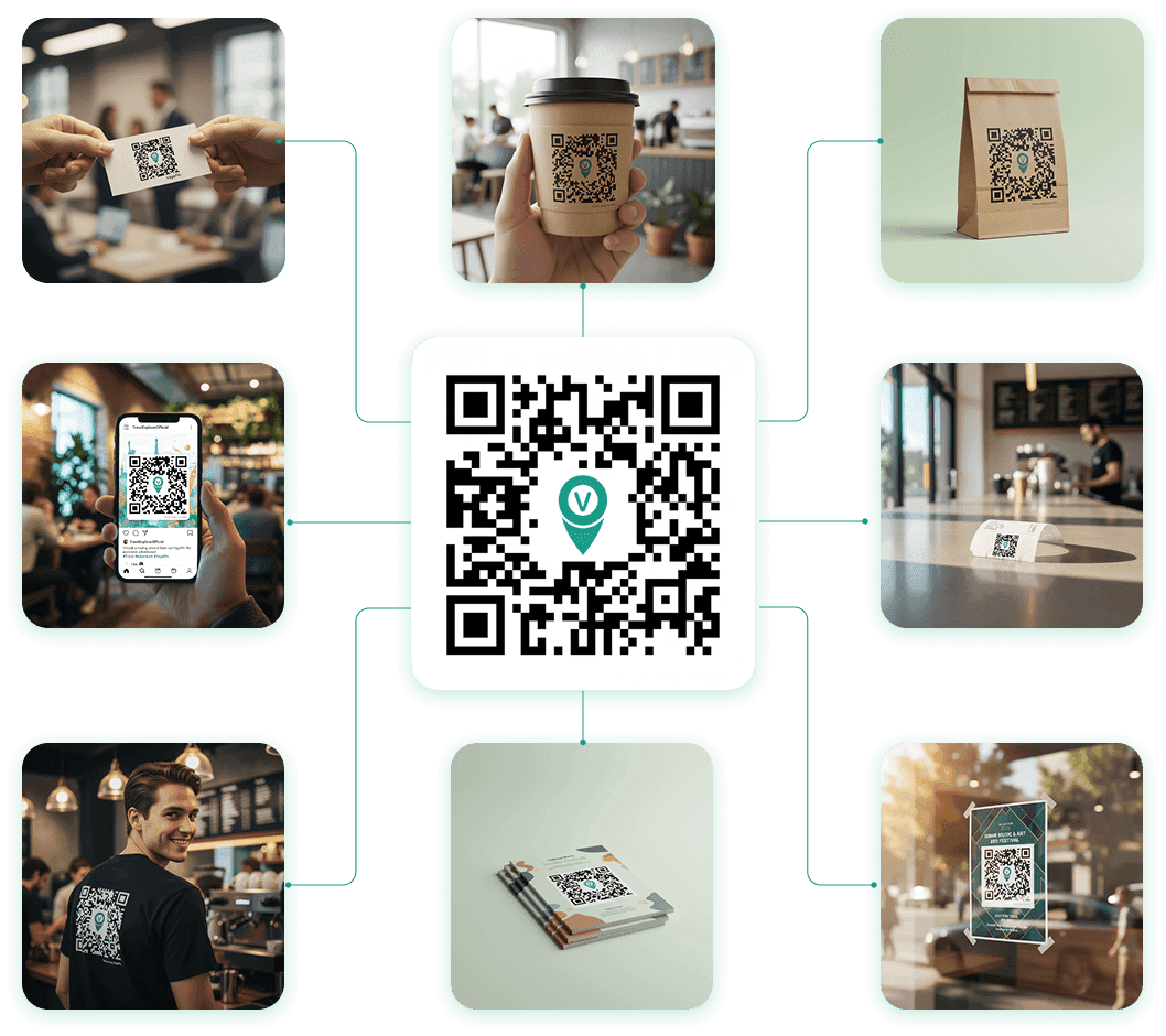 VayaPin qr codes
