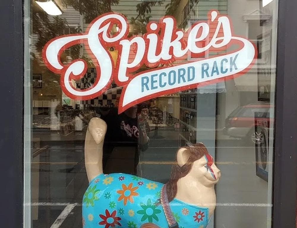 Spike's Record Rack