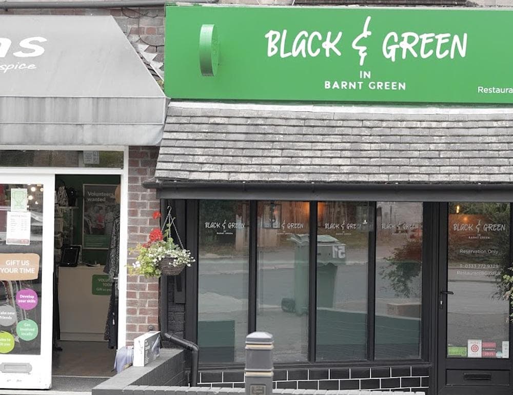 Black and Green
