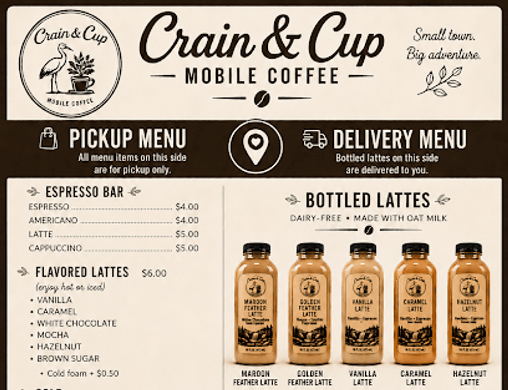 Crain & Cup Mobile Coffee