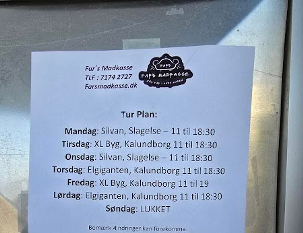 Far's Madkasse