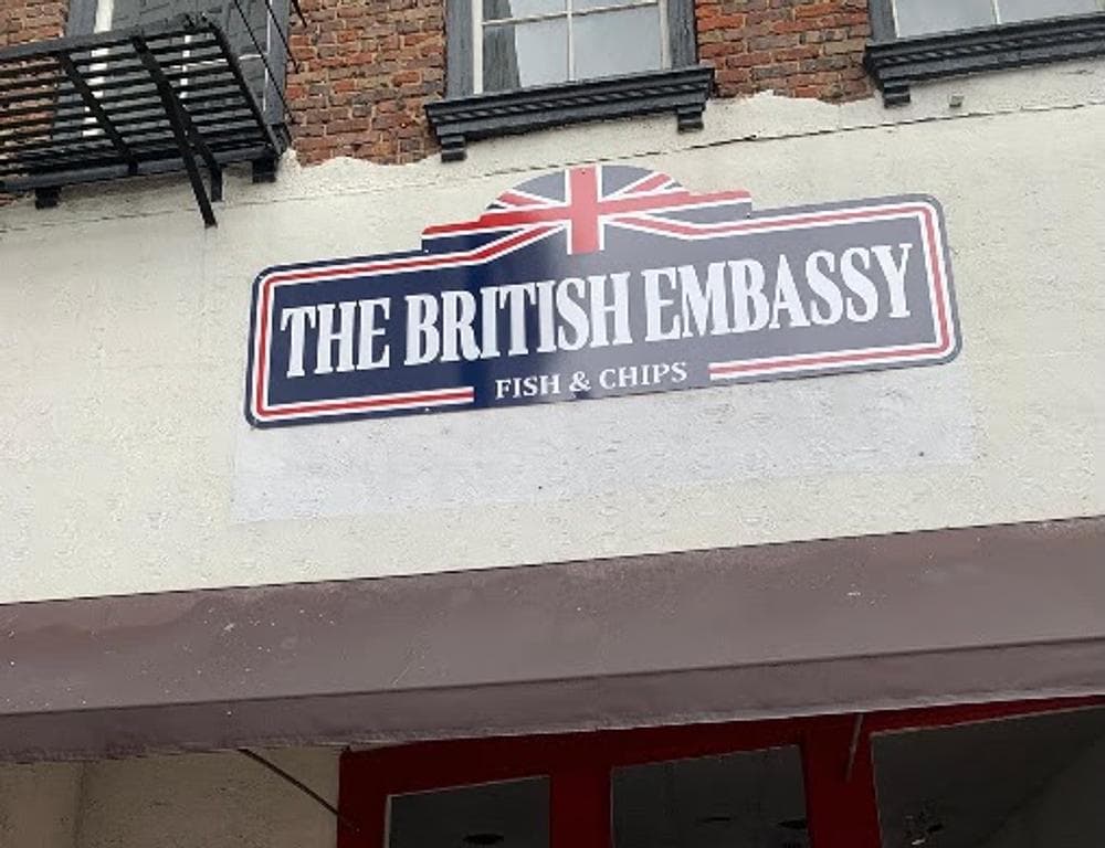 The British Embassy Fish and Chips