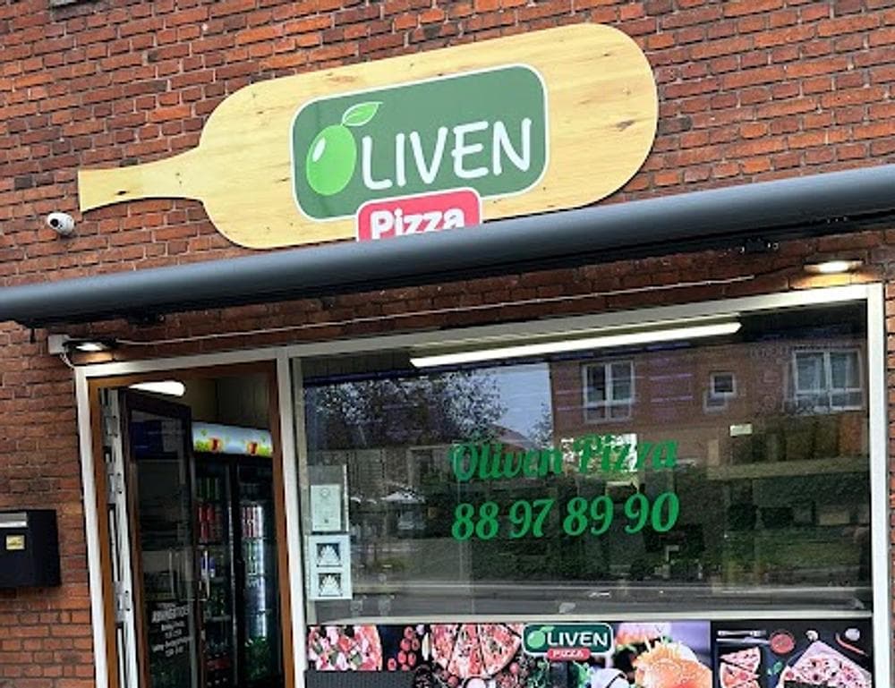Oliven Pizza