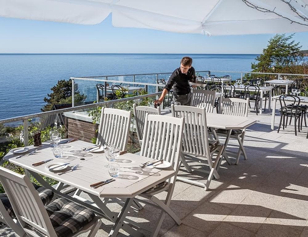 Le Port i Vang på Bornholm