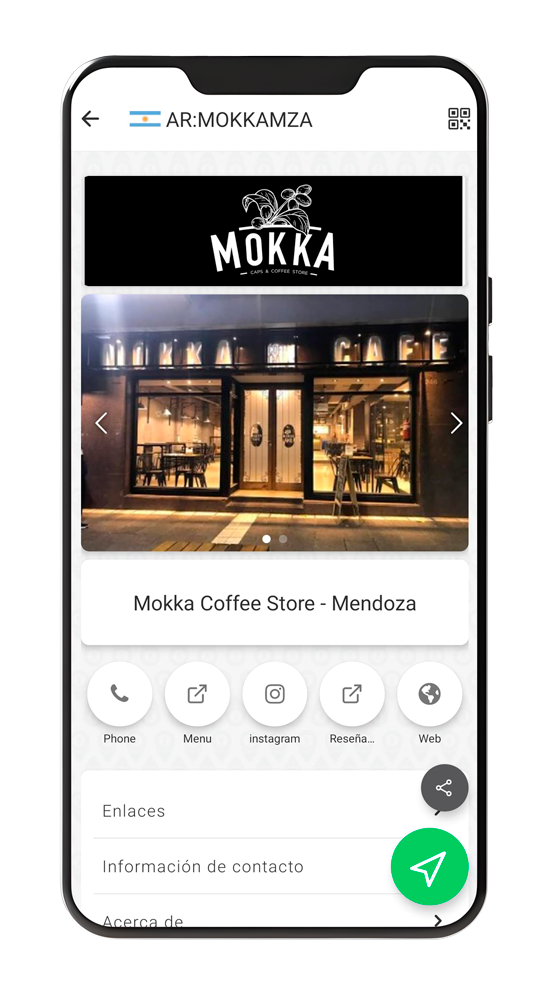 código qr restaurante